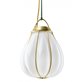 Örsjö Hobo taklampa 28cm råmässing/Opalglas 35870