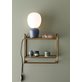 Belid B4001 Buddy bordslampa azurite (blå) opalvit