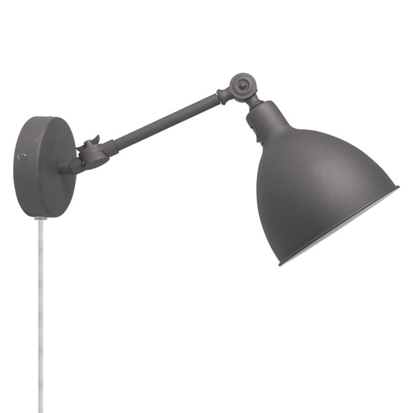 By Rydéns Bazar Mini Vägglampa Grå