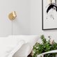 By Rydéns Correct 4300190 Vägglampa 1:A Guld med dimmer Exkl. Ljuskälla