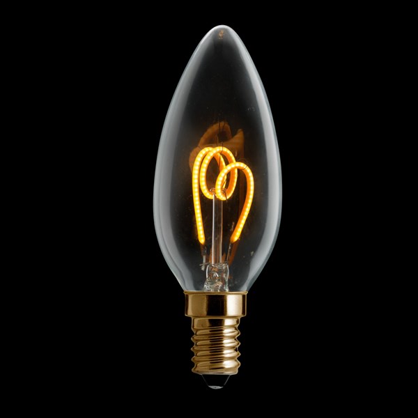 Unison Kronljus Gold Dim 2200K 3W 150Lm E14 Dimbar