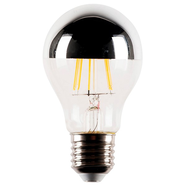 Airam Led A60 Toppförsp Silver 7,5W 2700K E27 Dimbar