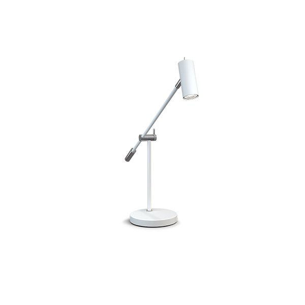 Belid B4752 Cato-Led Bordslampa Vit Med Dimmer Exkl Ljuskälla