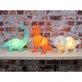House Of Disaster Dinosaur Grön Origami Bordslampa