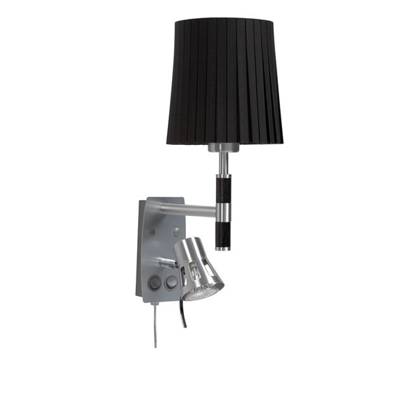 Belid V5219 Park Vägg Alu/Svart Exkl. Skärm