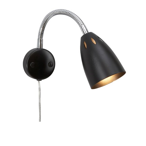 Belid V5451 Smilla Vägglampa Med Flexarm Svart