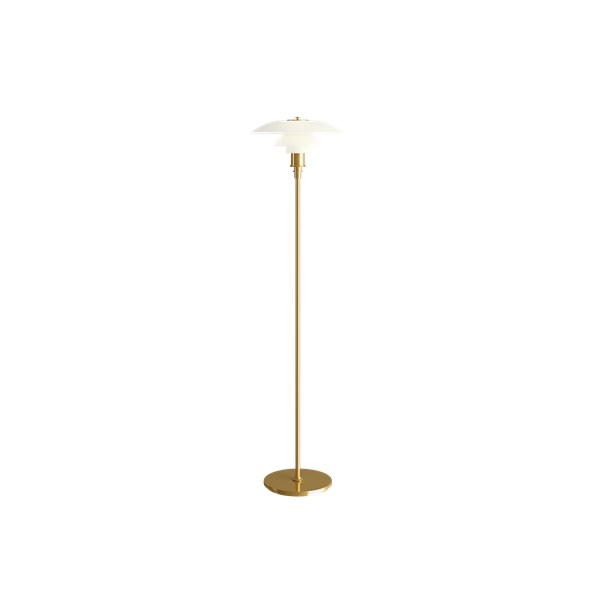 Louis Poulsen Ph3 1/2-2 1/2 Golvlampa Mässing