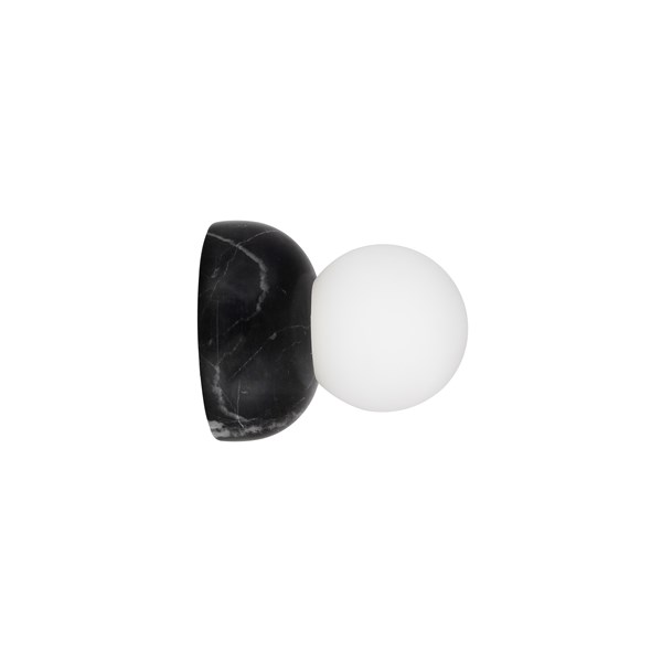 Globen Lighting Torrano 13 vägglampa-takplafond IP44, Svart