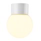 Ifö Electric Classic Glob Rak Vit/Matt Opalglas 150Mm Ip54