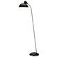 Fritz Hansen Kaiser Idell Golvlampa 6556F Blanksvart