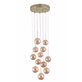 Globen Lighting Skyfall Pendel Amber