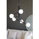 Aneta Lighting Akrobat taklampa svart mässing opalvit