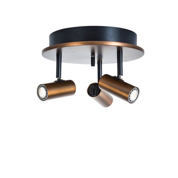 Belid S6764 Cato-Led Spot Rund 3:A Oxid Dim