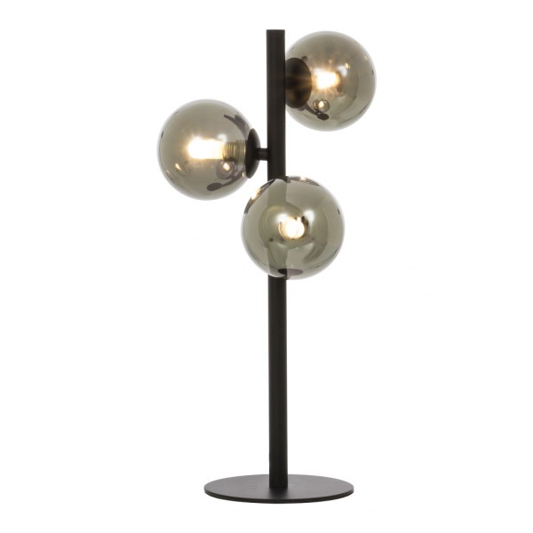 Aneta Lighting Molekyl bordslampa svart-rökfärgad