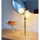 Aneta Lighting Molekyl Bordslampa Mässing / Vit