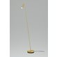 Aneta Lighting Artic golvlampa mässing med dimmer