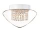 Ifö Electric Contrast Edenryd Crystal Vit/Klarglas/Kristall Ip44 Utgått