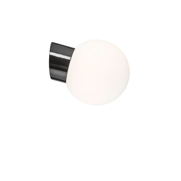 Ifö Electric Classic Glob Sned Svart/Matt Opalglas 180Mm Ip54