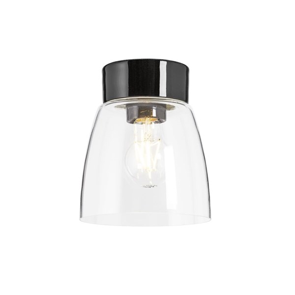 Ifö Electric Open Klara Svart/Klarglas Ip21