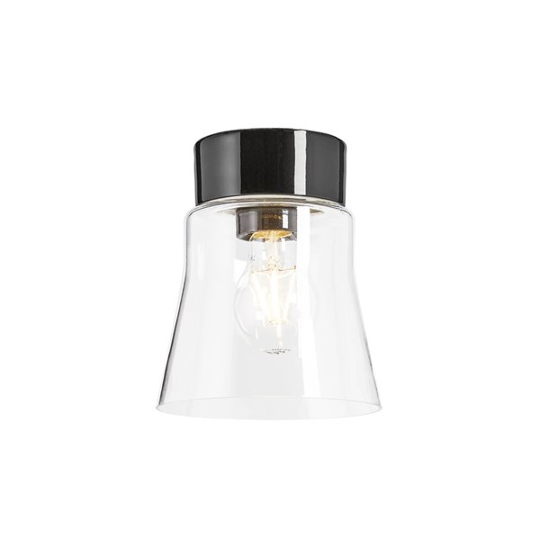 Ifö Electric Open Anna Svart/ Klarglas Ip21