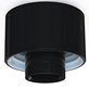 Ifö Electric Porslinsarmatur Rak Svart 84,5Mm Ing Bak Ip54