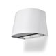 Westal Mini Vägglampa LED med två uttag Ip44, Vit