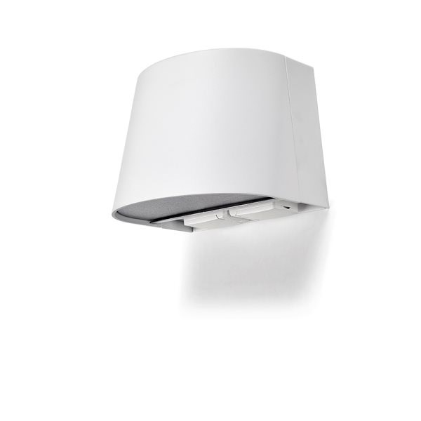 Westal Mini vägglampa vit med uttag GU10 IP44