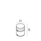 Norlys Stavanger 1247 Pollare Led Grafit 9,2W