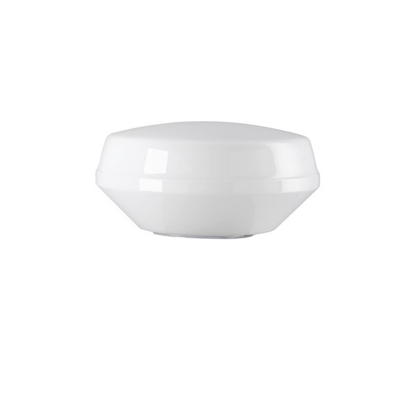 Ifö Electric Reservglas Classic Kantig Vit/Blank Opalglas 99/265Mm