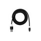 Nielsen Light Iphone laddare svart tygsladd 1 meter