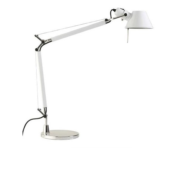 Artemide Tolomeo Mini Bordslampa Vit Inkl. Bordsfot