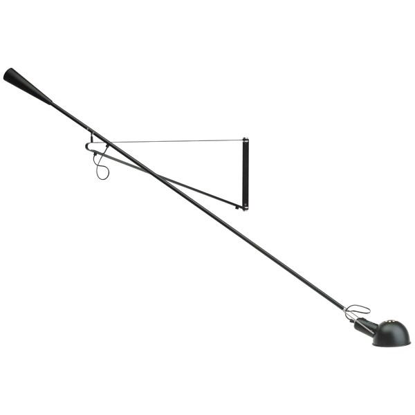Flos Modell 265 Svart Vägglampa