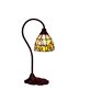 Nostalgia Design Tulipana B65-12 Bordslampa Tiffany 12Cm Böjd Arm