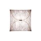 Flos Ariette 1 vägglampa/taklampa Vit 800x800mm