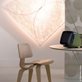 Flos Ariette 1 vägglampa/taklampa Vit 800x800mm