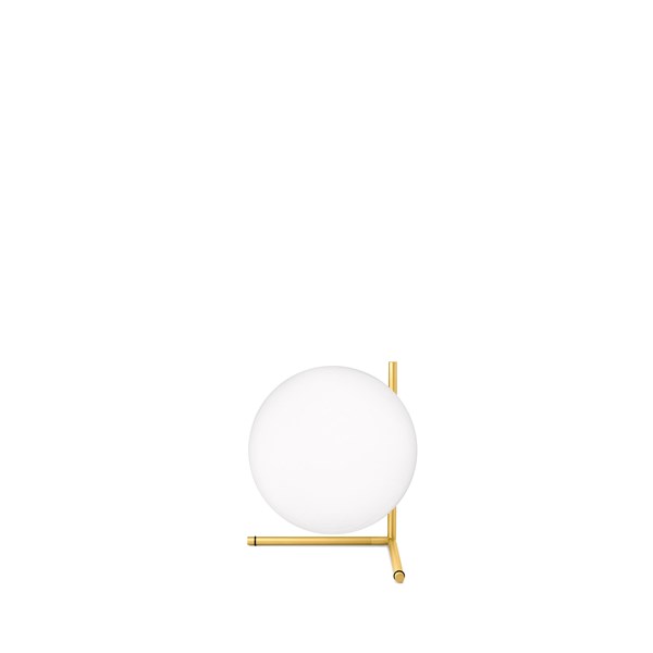 Flos IC Lights T2 Low Bordslampa Mässing