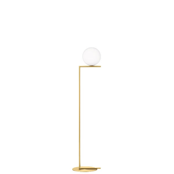 Flos IC Lights F1 Golvlampa Mässing