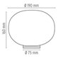 Flos Glo-Ball Basic Zero Bordslampa Med Dimmer