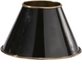 Pr Home Lampskärm Classic Metall Svart/Antikmässing 19cm