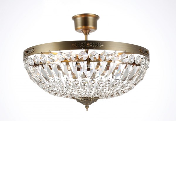 Norrsken Design Rhea Kristallplafond Stor 48Cm Antik