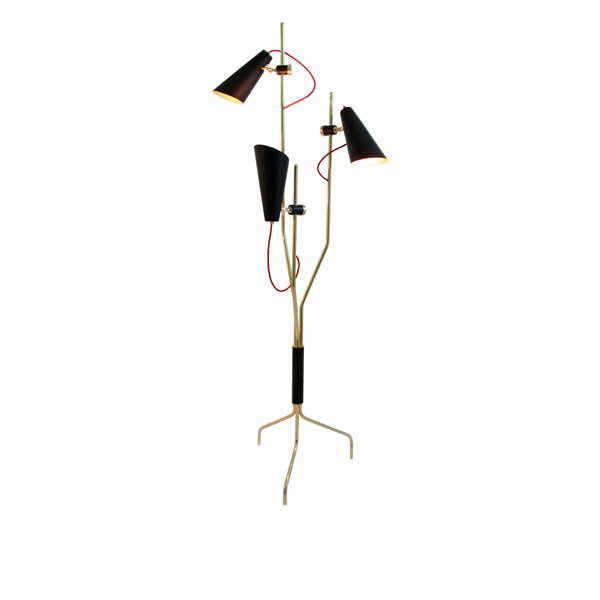 Delightfull Evans Floor Gold/Black