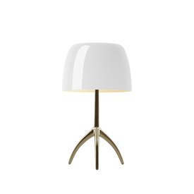 Foscarini Lumiere Bord Piccola G9 Champagne/Varmvit On/Off Utgått