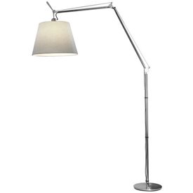 Artemide Tolomeo Mega Golv Med Satinskärm 36Cm