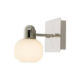 Aneta Lighting Messina vägglampa 1:a krom IP44