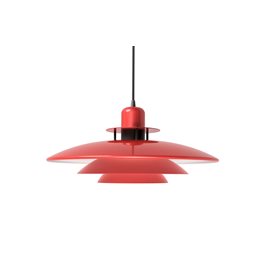 Belid T1213 Primus I taklampa 43cm blankröd-mattsvart