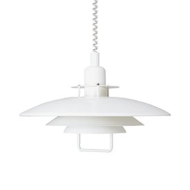 Belid T1232 Primus III taklampa 50cm mattvit med hiss