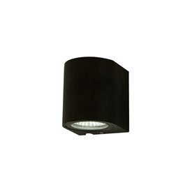 Aneta Lighting Union Vägglampa Ned Svart Ip54