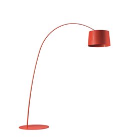 Foscarini Twiggy Golvlampa Röd (Crimson) Led Med Dimmer