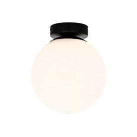 Aneta Lighting LIDO plafond bad, svart/vit