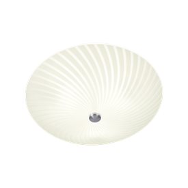 Aneta Lighting Cyklon plafond 42cm vit-stål